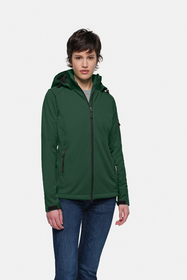 HAKRO Damen Softshelljacke Alberta tanne