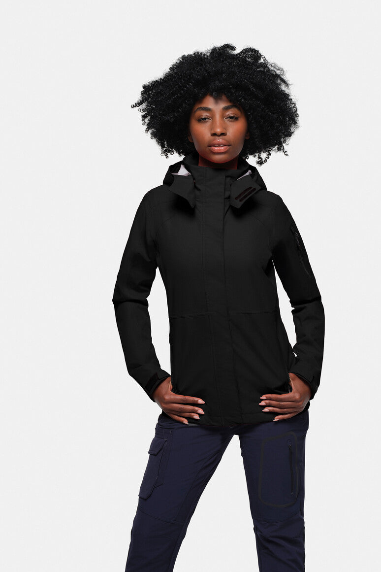 HAKRO Damen Activejacke Fernie schwarz