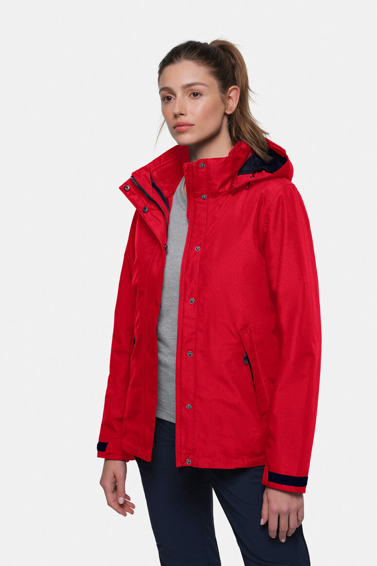 HAKRO Damen Activejacke Aspen rot