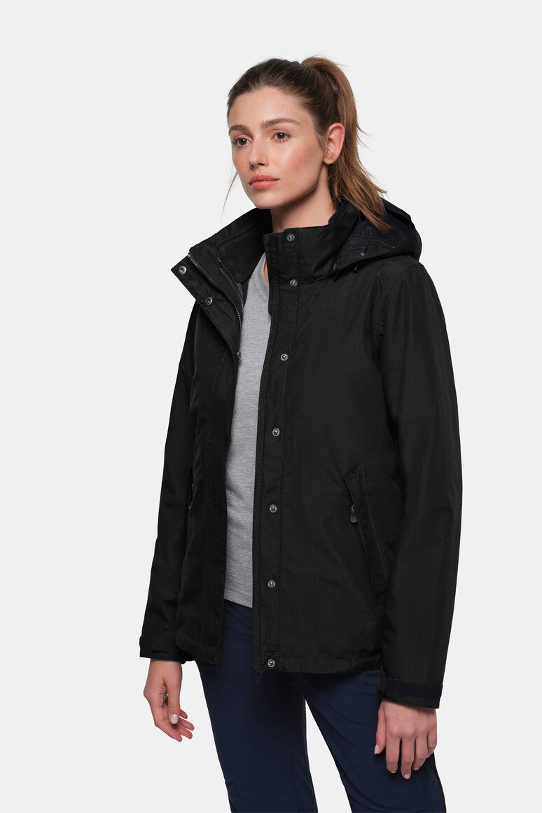 HAKRO Damen Activejacke Aspen schwarz