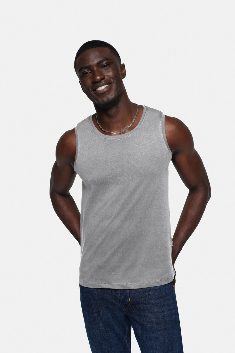 HAKRO Tank-Top Classic grau meliert