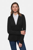HAKRO Damen Sweatblazer Premium schwarz