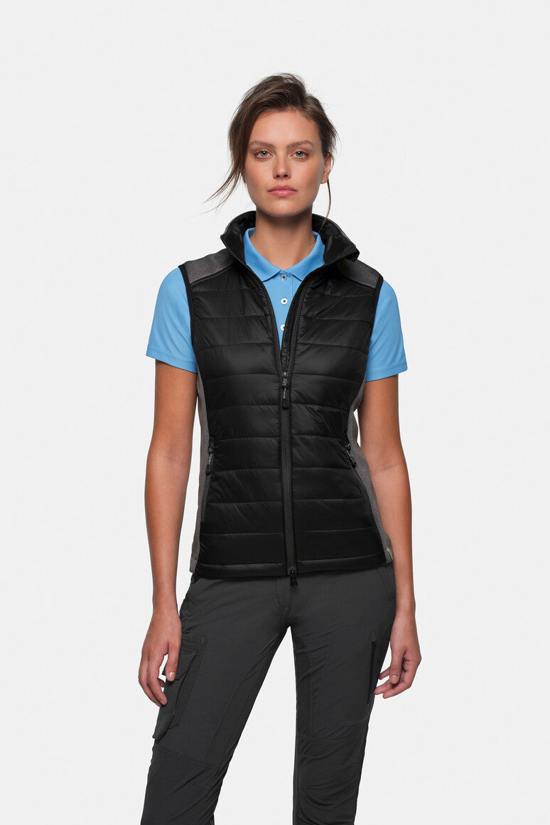 HAKRO Damen Hybridweste Alabama schwarz