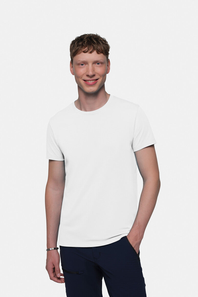 HAKRO Cotton Tec® T-Shirt weiß