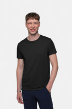HAKRO Cotton Tec® T-Shirt schwarz