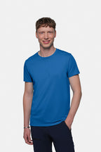 HAKRO Cotton Tec® T-Shirt royalblau