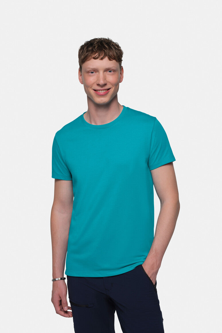 HAKRO Cotton Tec® T-Shirt smaragd