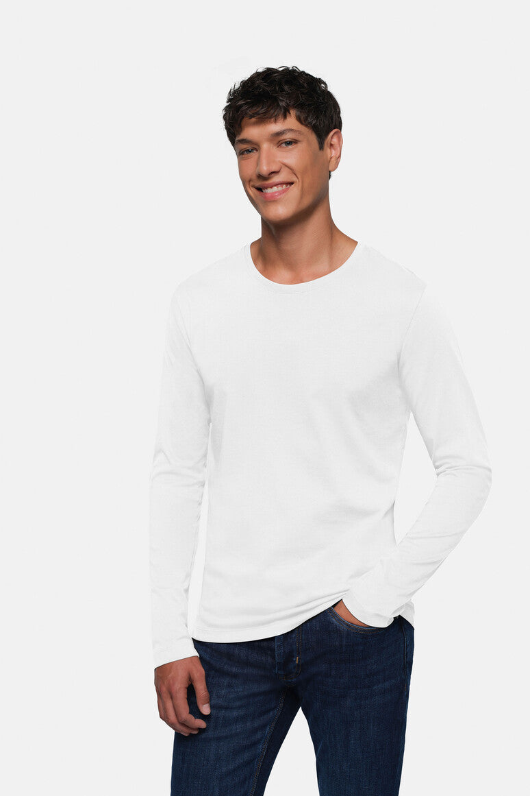 HAKRO Longsleeve Heavy weiß