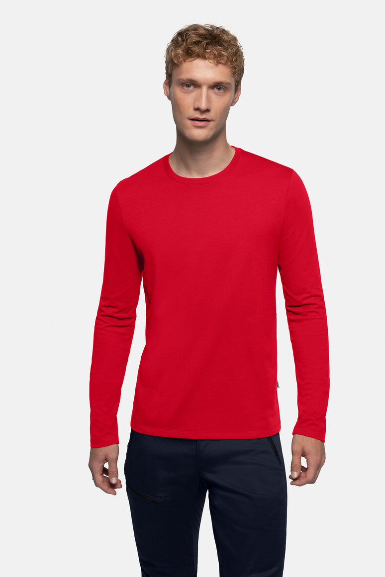 HAKRO Longsleeve Mikralinar® rot