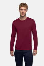 HAKRO Longsleeve Mikralinar® weinrot