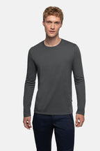 HAKRO Longsleeve Mikralinar® karbongrau