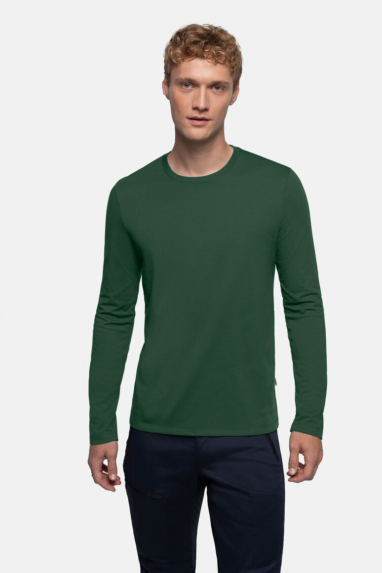 HAKRO Longsleeve Mikralinar® tanne