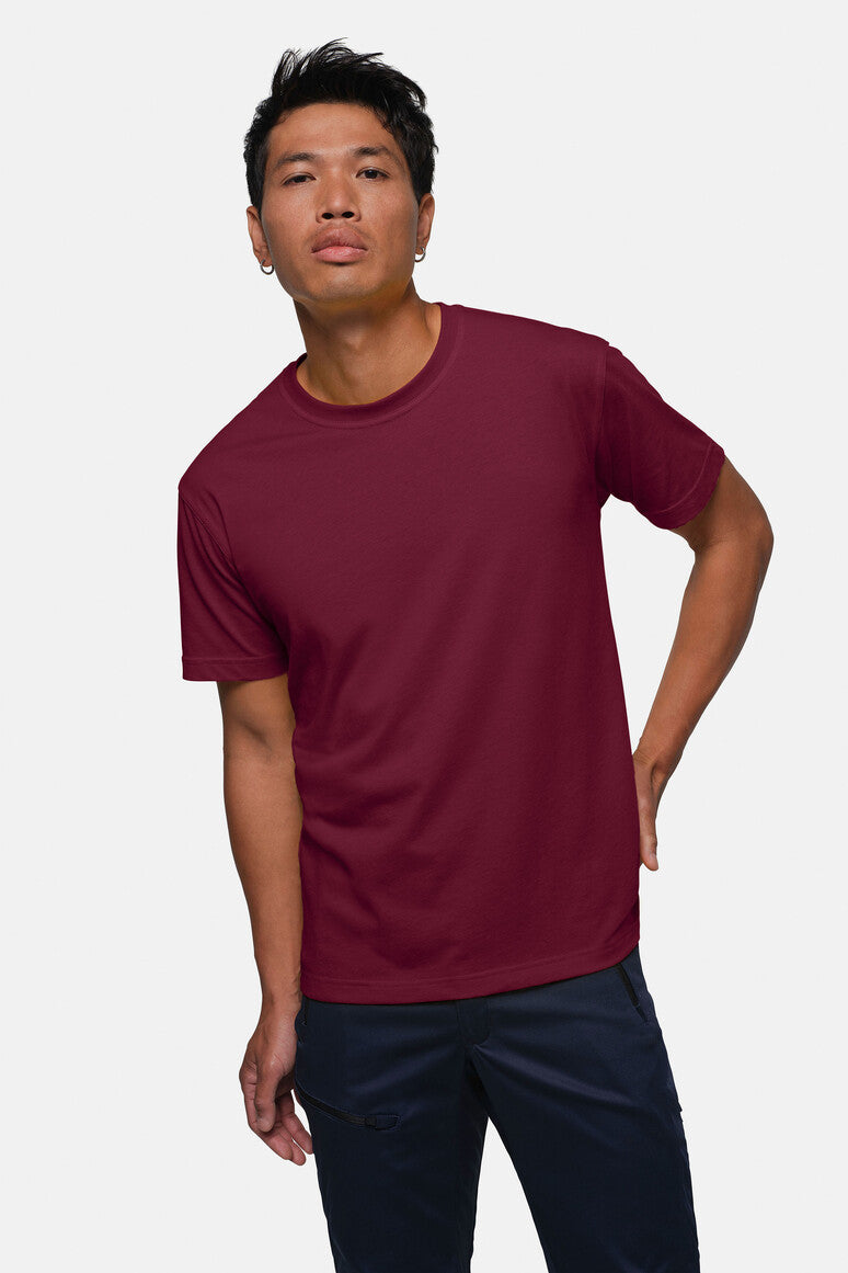 HAKRO T-Shirt Mikralinar weinrot