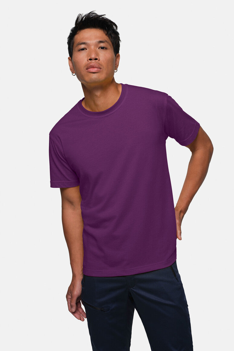HAKRO T-Shirt Mikralinar aubergine