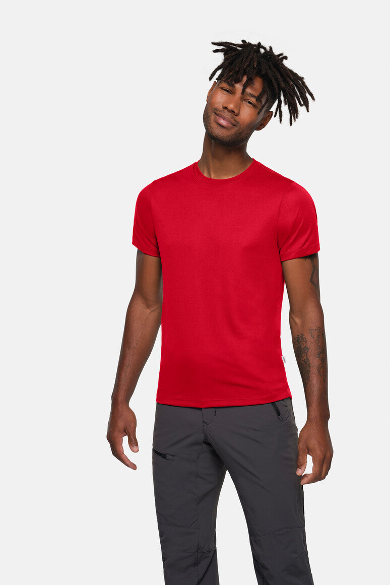 HAKRO T-Shirt COOLMAX rot