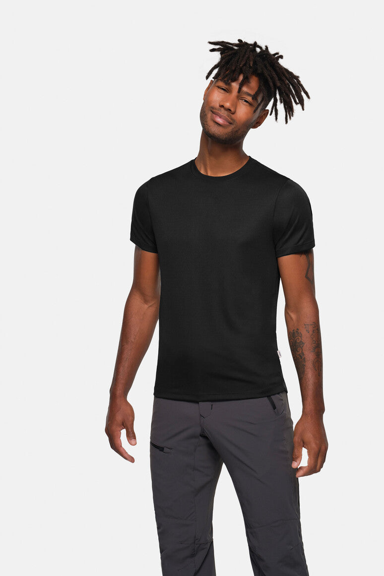 HAKRO T-Shirt COOLMAX schwarz