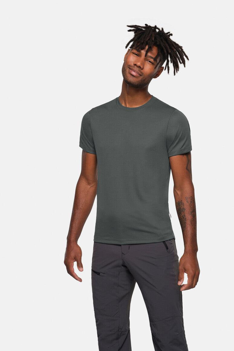 HAKRO T-Shirt COOLMAX anthrazit