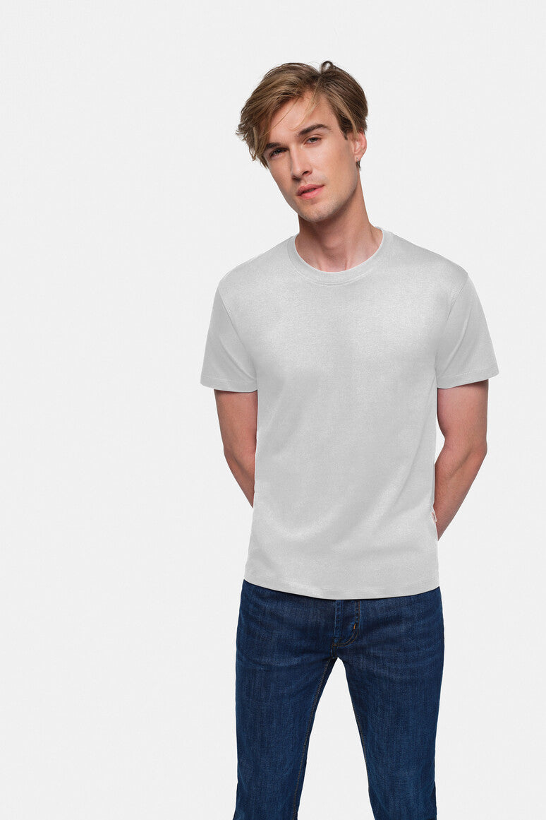 HAKRO T-Shirt Classic ash meliert