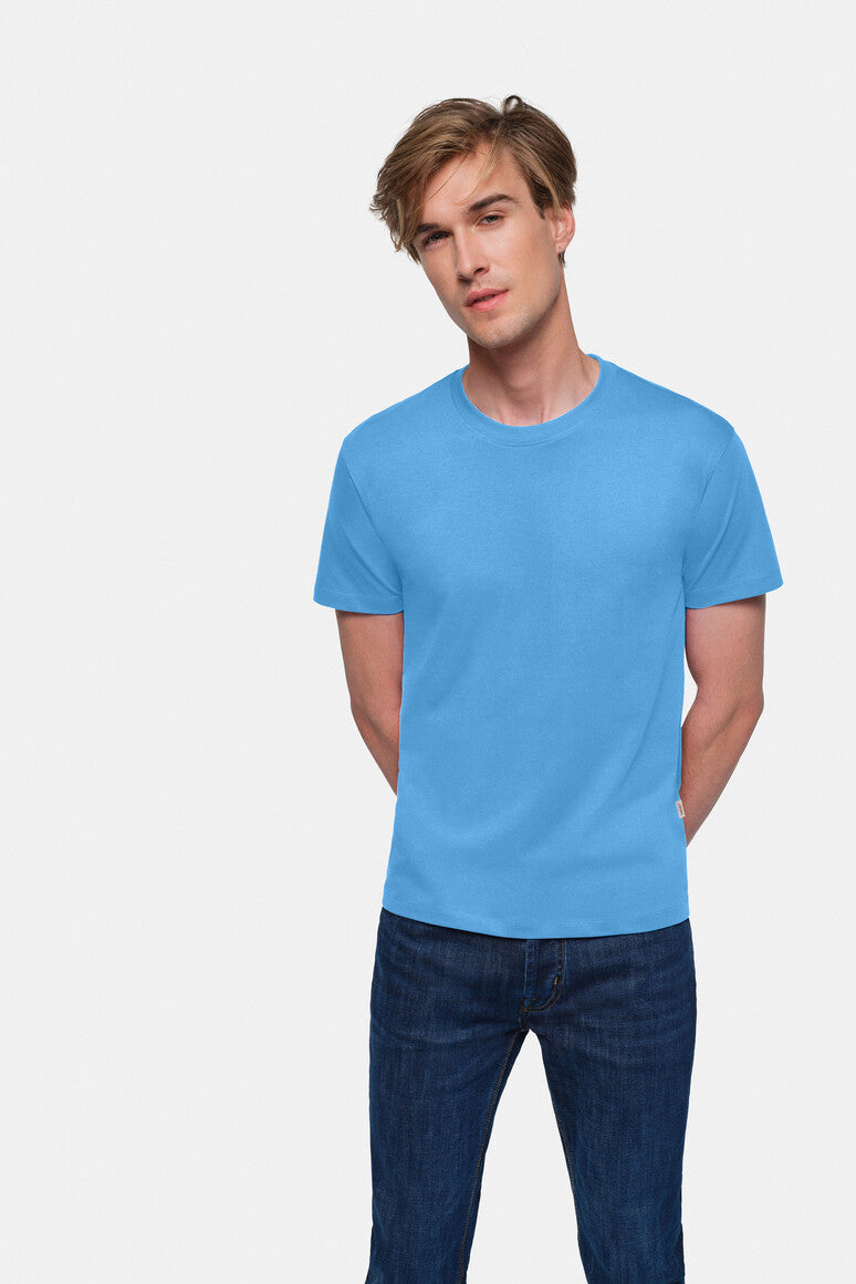 HAKRO T-Shirt Classic malibublau