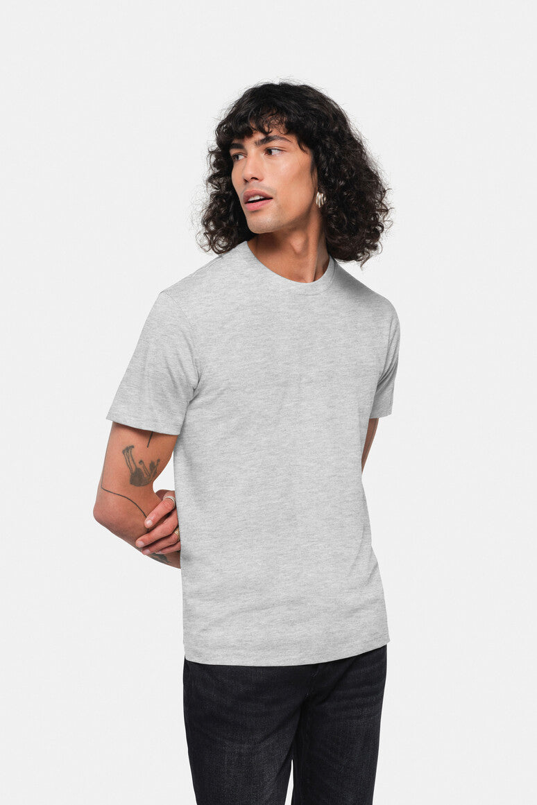 HAKRO T-Shirt Heavy ash meliert