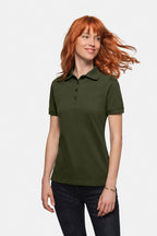 HAKRO Damen Poloshirt Bio-Baumwolle GOTS olive