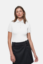 HAKRO Damen Poloshirt MIKRALINAR ECO weiß