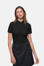 HAKRO Damen Poloshirt MIKRALINAR ECO schwarz