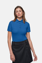HAKRO Damen Poloshirt MIKRALINAR ECO royalblau