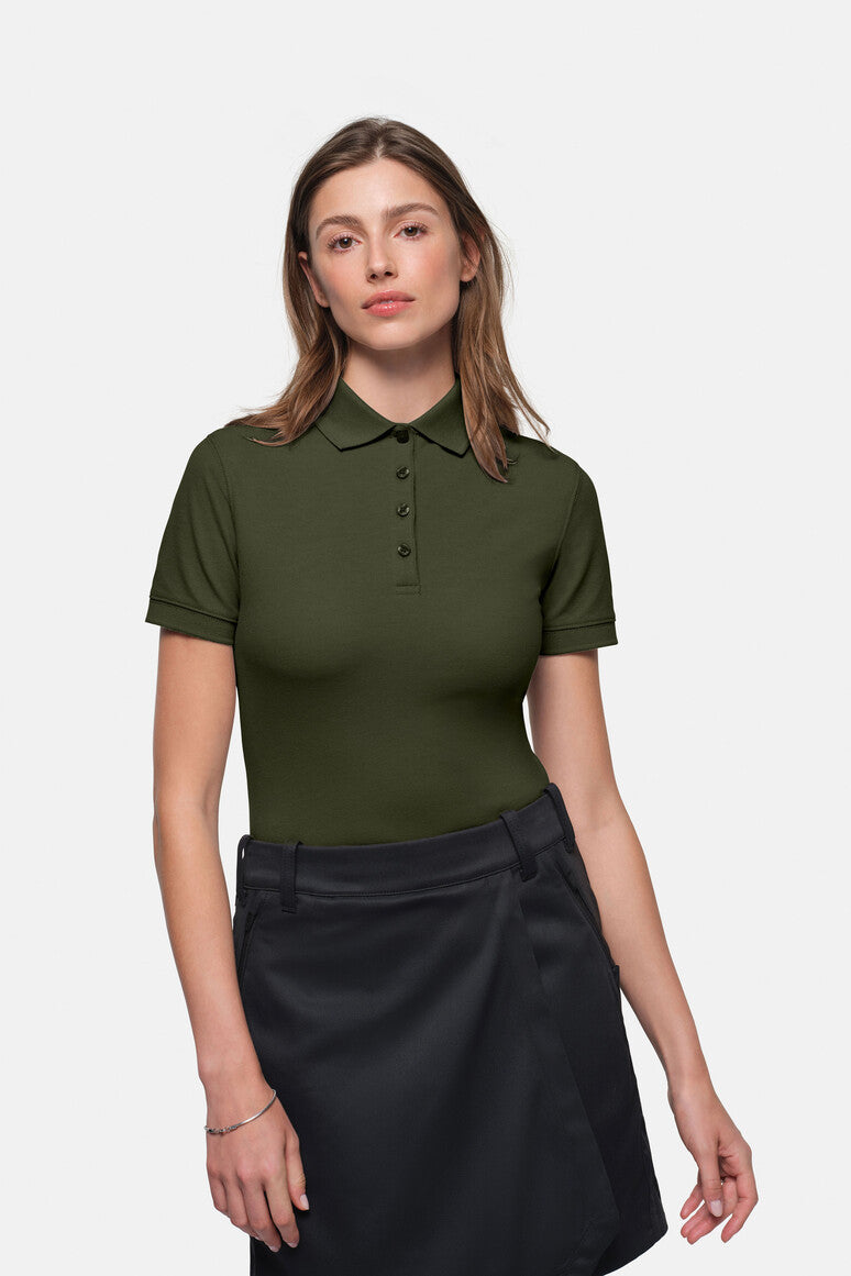 HAKRO Damen Poloshirt MIKRALINAR ECO olive