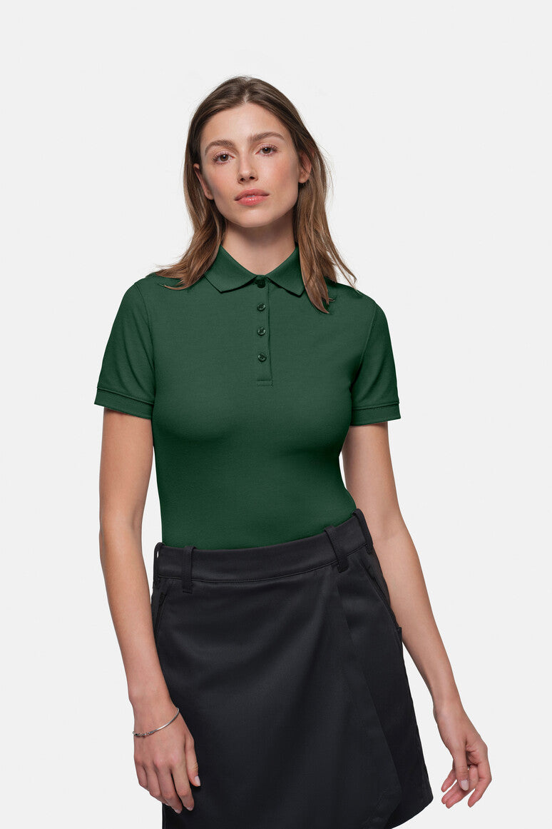 HAKRO Damen Poloshirt MIKRALINAR ECO tanne