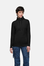 HAKRO Damen Sweatjacke College schwarz