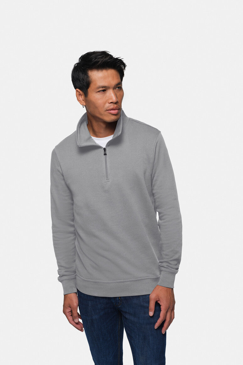 HAKRO Zip-Sweatshirt Premium titan