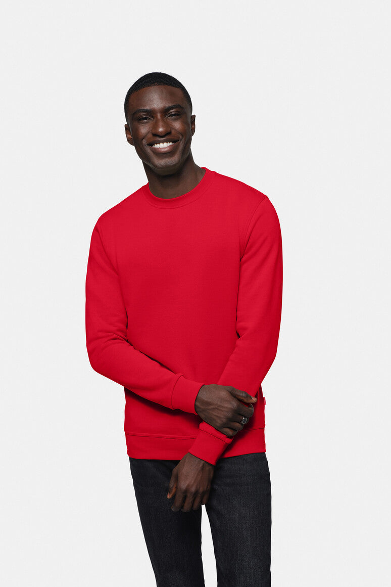 HAKRO Sweatshirt Premium rot