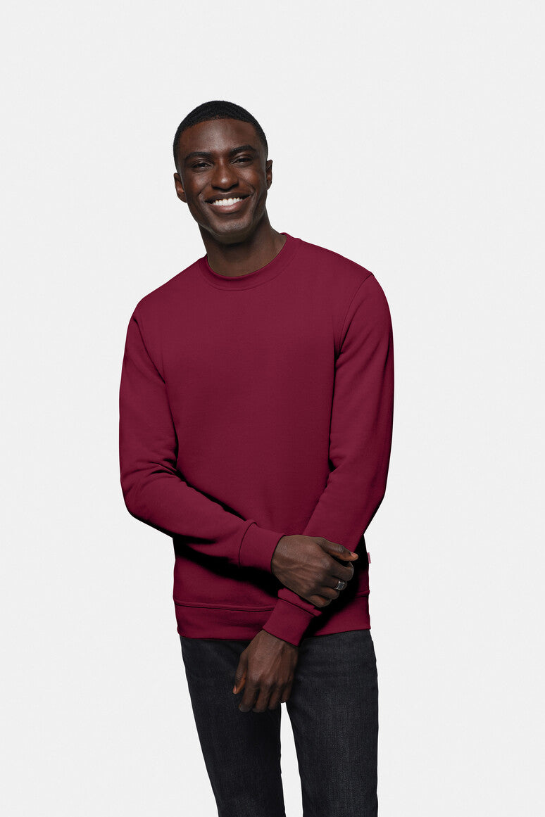 HAKRO Sweatshirt Premium weinrot
