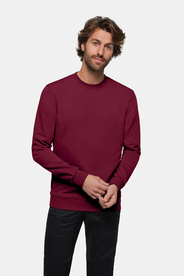 HAKRO Sweatshirt Mikralinar® weinrot