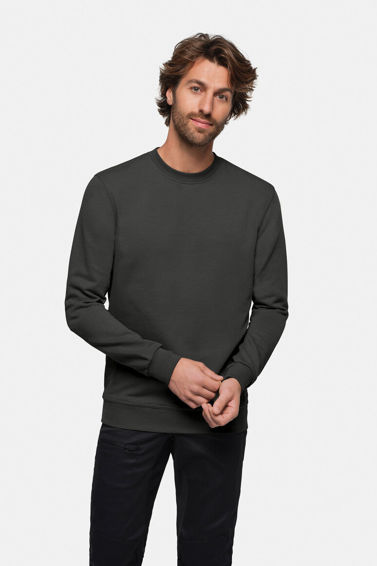 HAKRO Sweatshirt Mikralinar® karbongrau