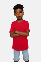 HAKRO Kinder T-Shirt Bio-Baumwolle rot
