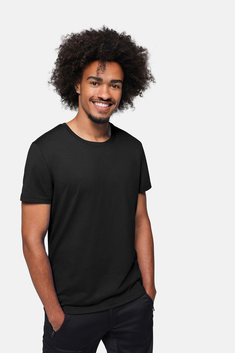 HAKRO T-Shirt MIKRALINAR ECO schwarz