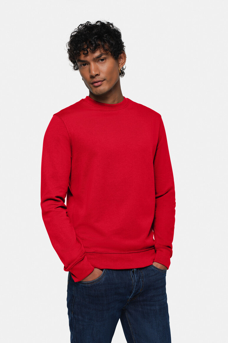HAKRO Sweatshirt MIKRALINAR ECO rot
