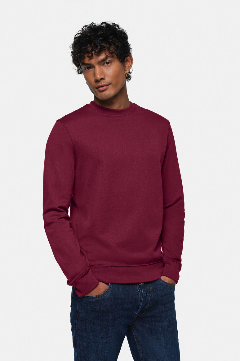 HAKRO Sweatshirt MIKRALINAR ECO weinrot