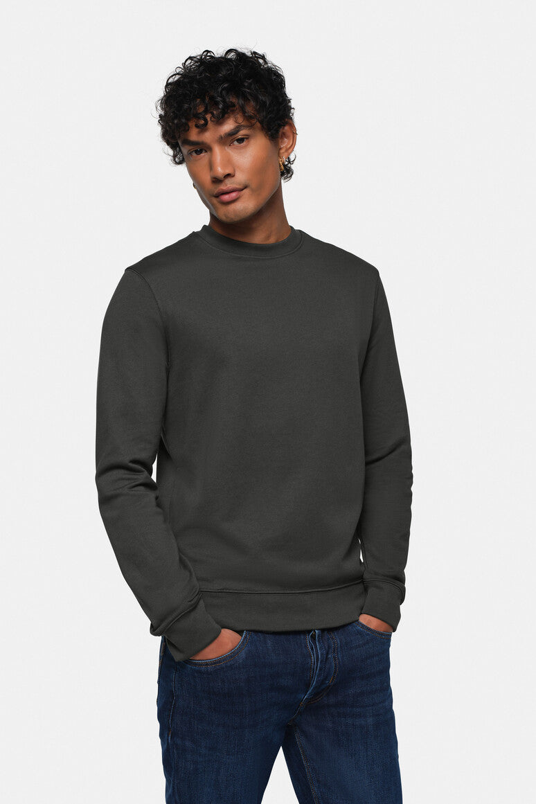 HAKRO Sweatshirt MIKRALINAR ECO karbongrau