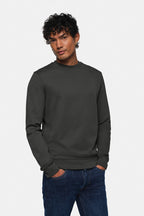 HAKRO Sweatshirt MIKRALINAR ECO karbongrau