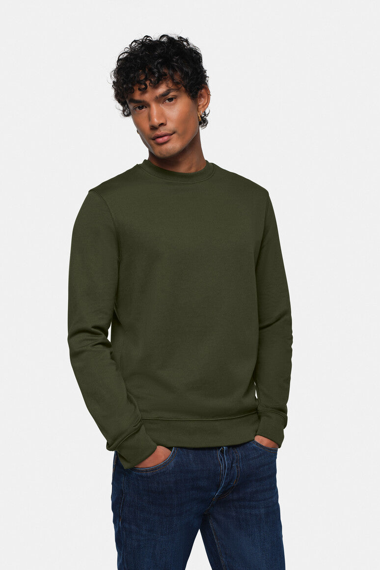 HAKRO Sweatshirt MIKRALINAR ECO olive