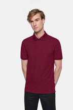 HAKRO Poloshirt MIKRALINAR ECO weinrot