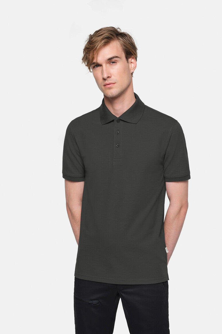 HAKRO Poloshirt MIKRALINAR ECO karbongrau
