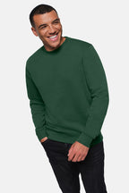 HAKRO Sweatshirt Bio-Baumwolle GOTS tanne
