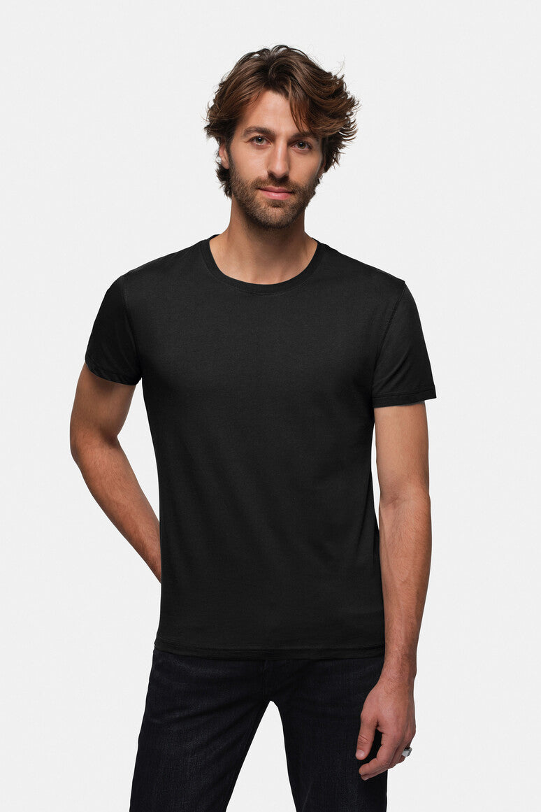 HAKRO T-Shirt Bio-Baumwolle GOTS schwarz