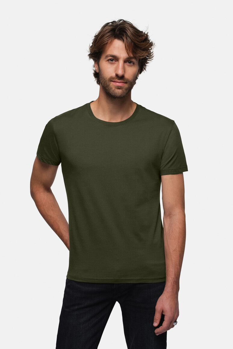 HAKRO T-Shirt Bio-Baumwolle GOTS olive