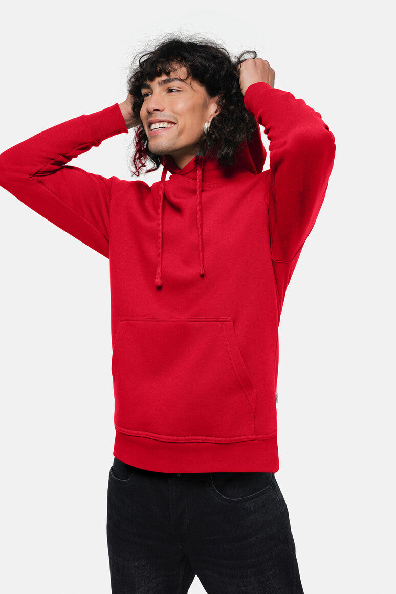 HAKRO Kapuzen-Sweatshirt Premium rot