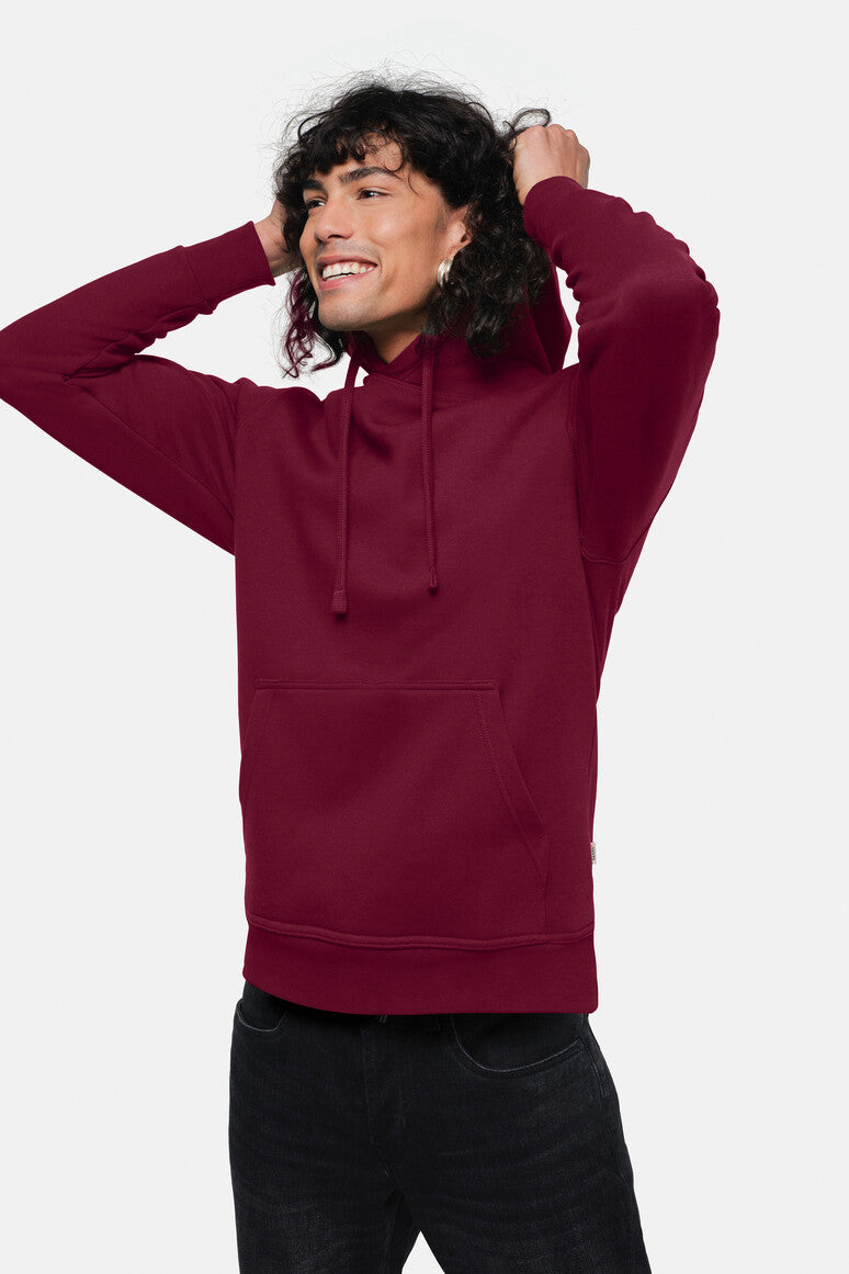 HAKRO Kapuzen-Sweatshirt Premium weinrot